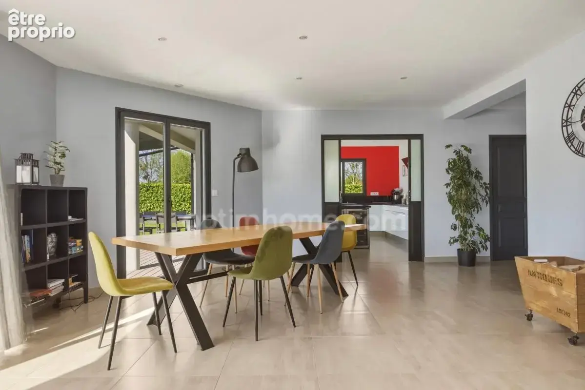 Hauteurs de Honfleur - Maison contemporaine - 234 m2 -5/6 chammbres - Piscine - Terrain 2824 m2 - Double garage - Carport - photo 5
