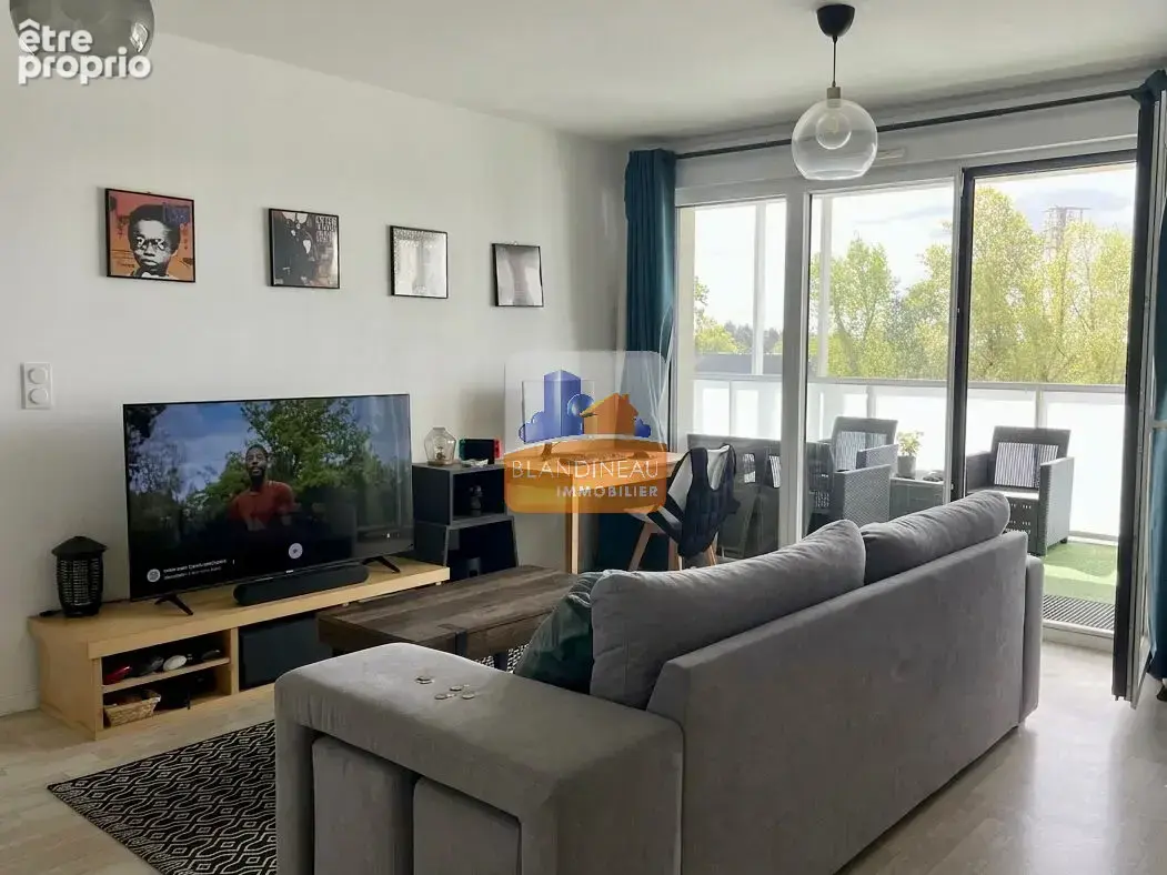 Bouguenais les couets, appartement t2 de 45 m² hab, 1ch, balcon20m² - photo 3