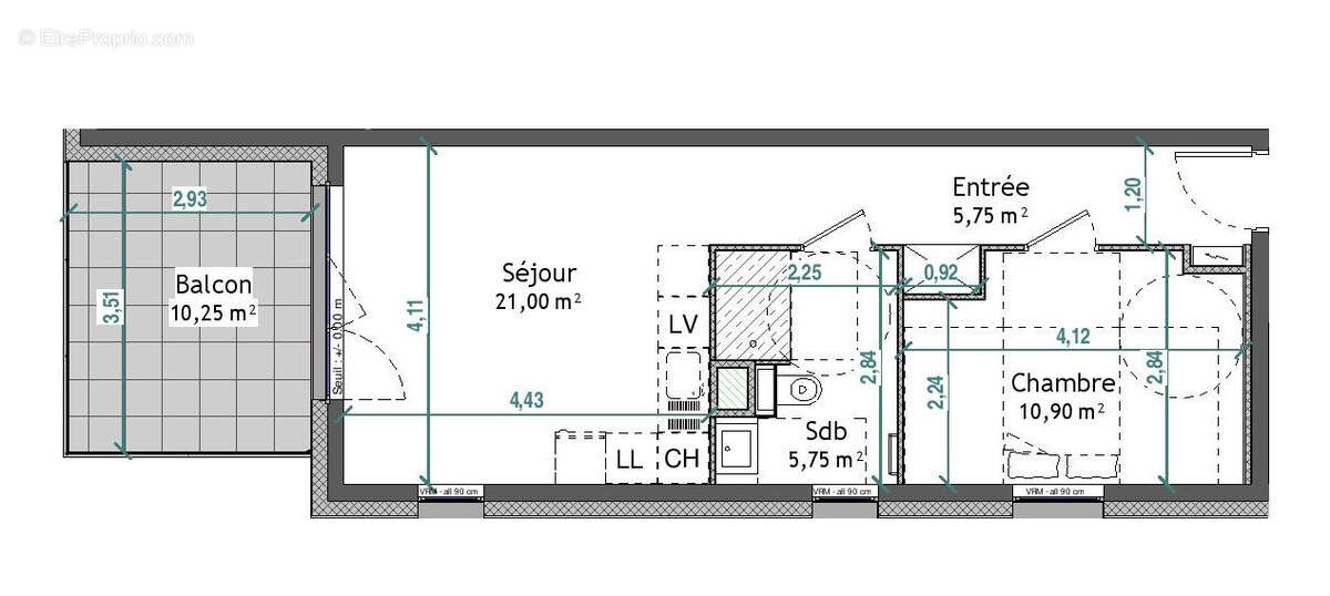 Appartement à TURCKHEIM