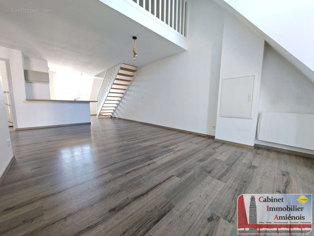 Amiens - Hyper Centre Ville - Résidence ATRIUM : Appartement T3 de 70m2 en duplex - photo 3