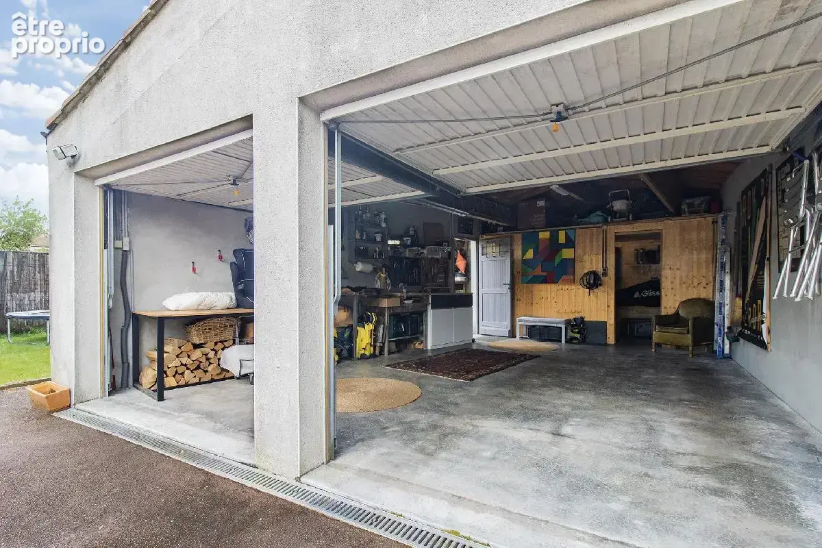 Coup de cœur pour cette maison ancienne rénovée, pleine de charme de 136 m² surface plancher, avec 4 chambres, bureau, grand gar - photo 13