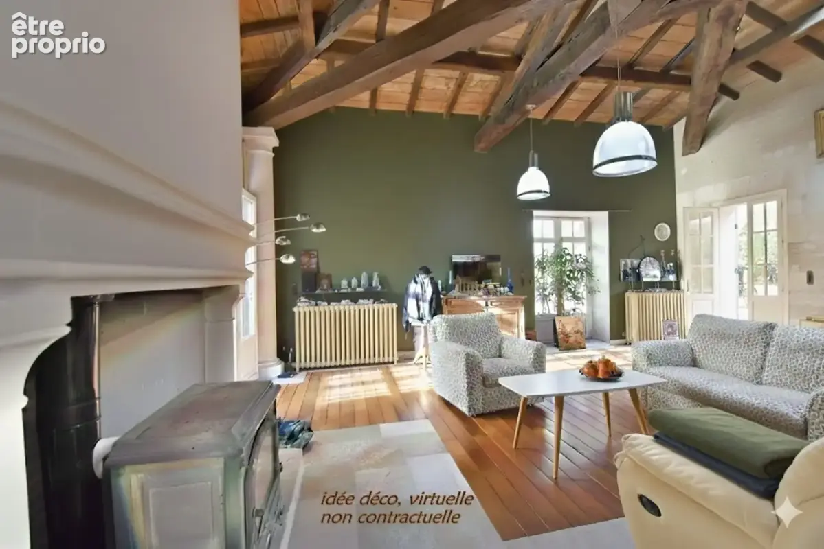 Maison à vendre 5 pièces proche de JARNAC (16) Propriété d'env 162 m2 ave 3 ch et 1 bureau - photo 10