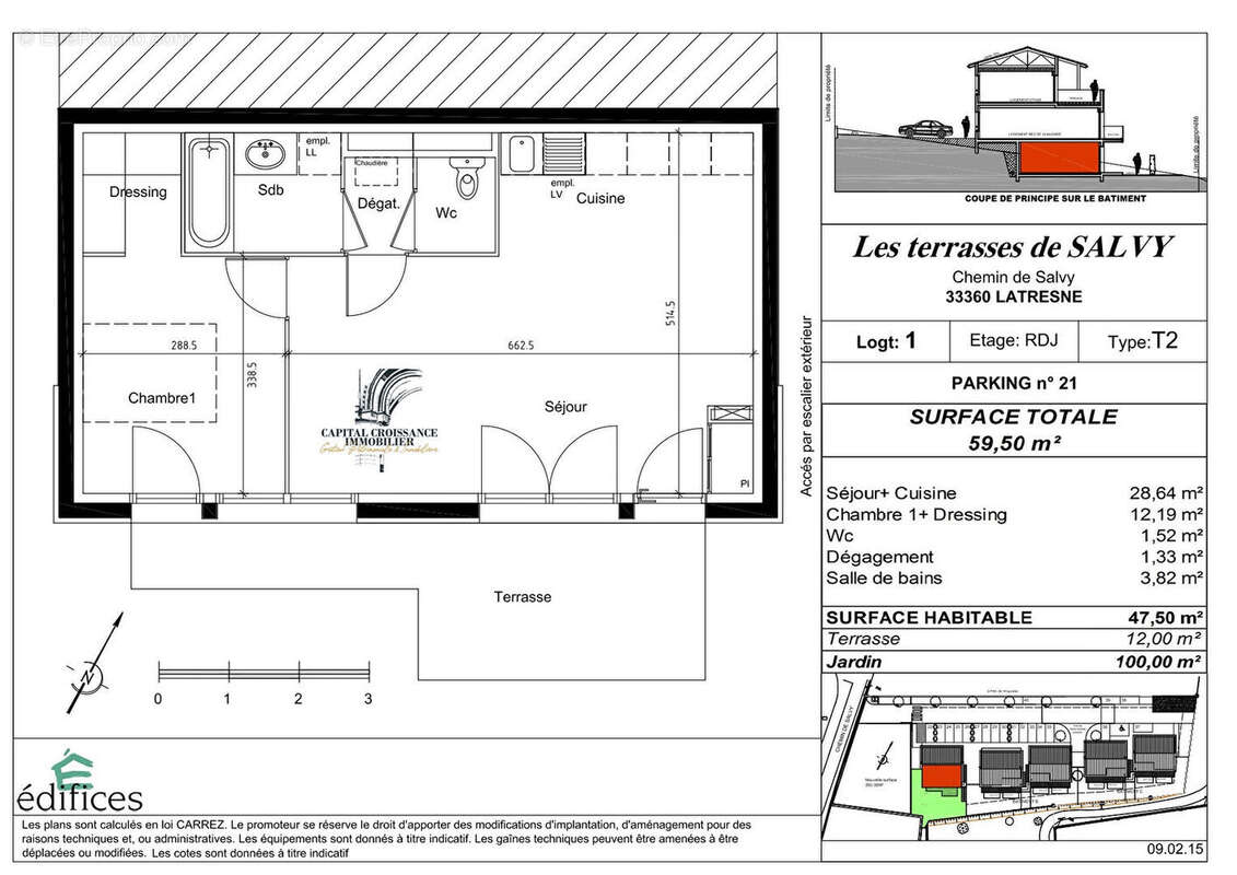 Appartement à LATRESNE