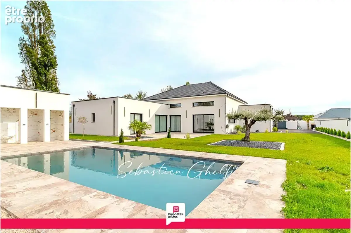 belle maison contemporaine avec 5 chambres-piscine-grand garage - photo 2