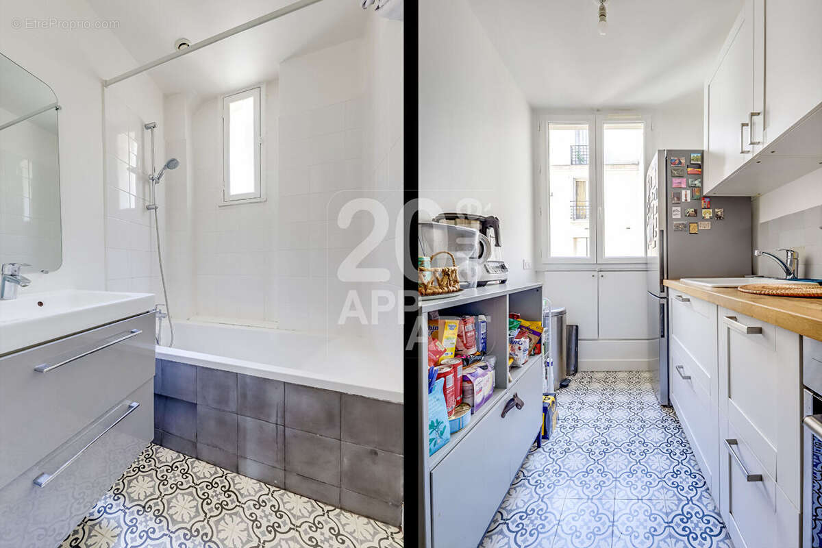 Appartement à PARIS-20E