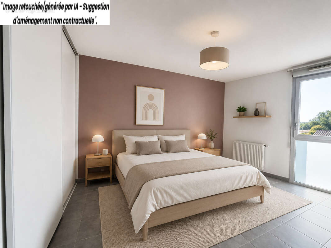 Appartement  3 Pièces 62m2 à vendre (Norme RT 2012) - photo 7