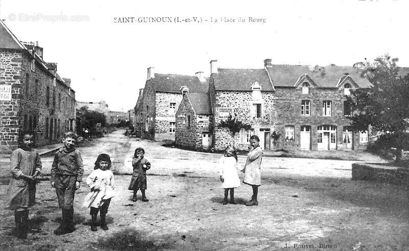 Terrain de 283m2 a saint guinoux borne et viabilise - photo 3