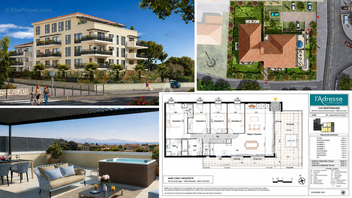 Appartement à LA CIOTAT