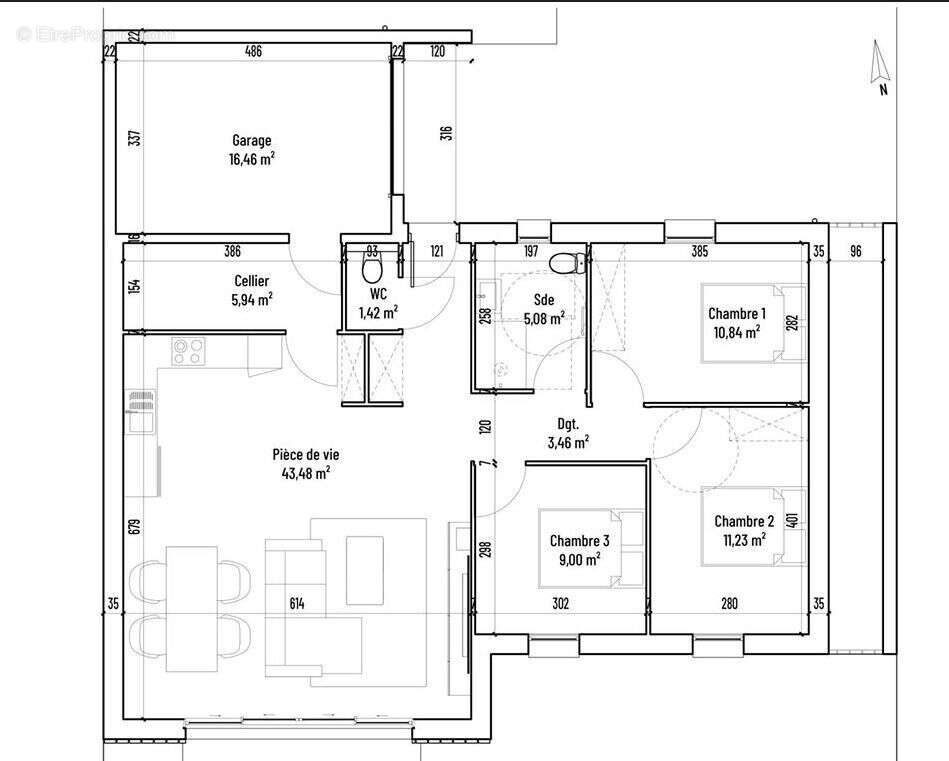 Maison à CHATEAUBRIANT