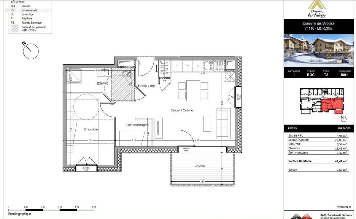 Appartement à MORZINE