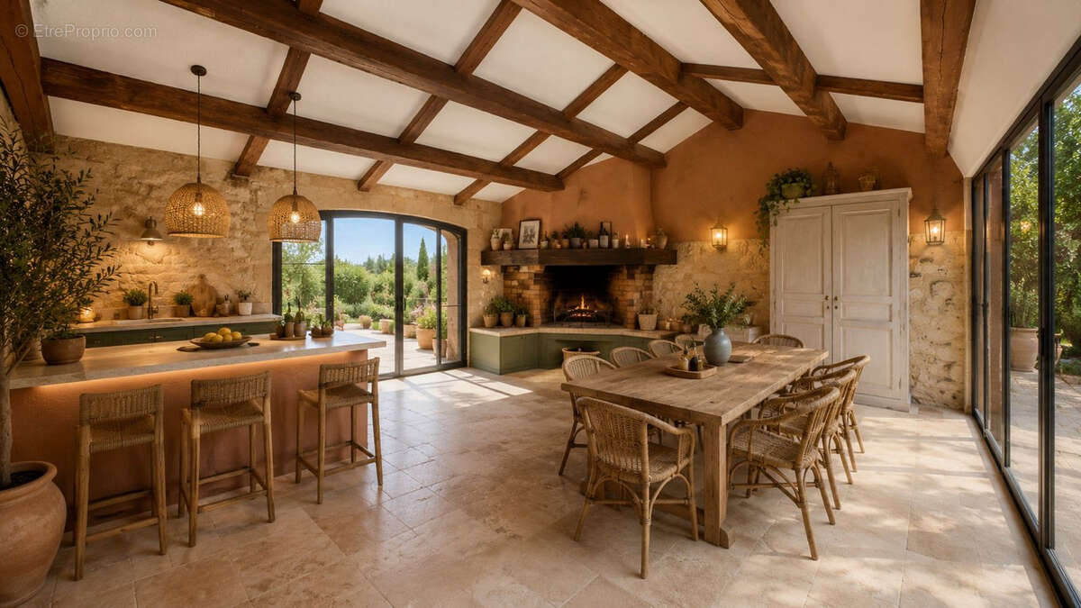 Mas provençal de caractère avec vaste jardin, dépendances et potentiel exceptionnel - photo 6