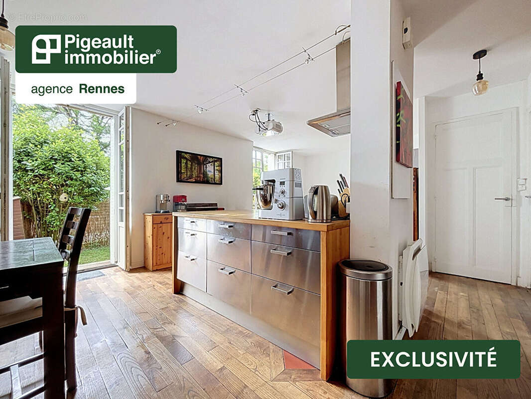 Appartement T2  à vendre - Rennes - Dinan Chezy  - Rez de jardin - Cave - photo 2