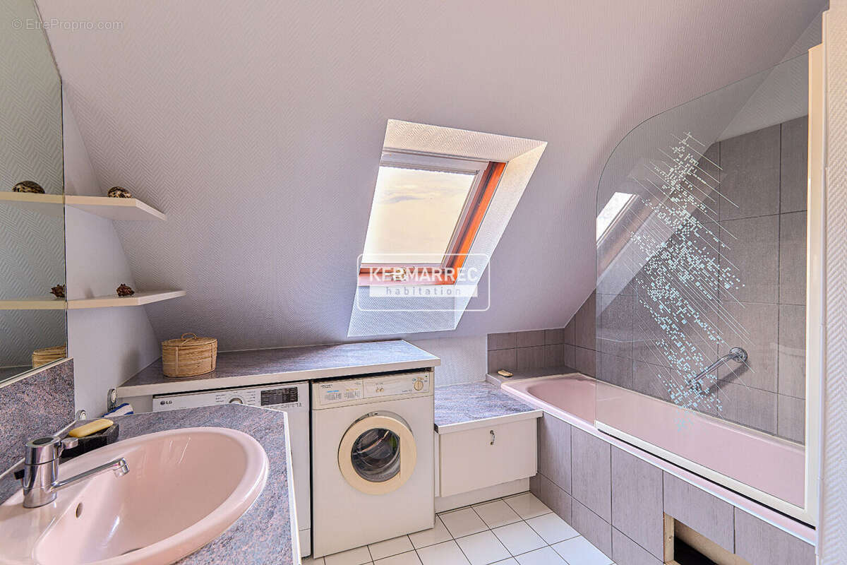 A vendre appartement t5 duplex 130 m² au sol  dernier étage  avec ascenseur residence cesson parc place sevigne - photo 14