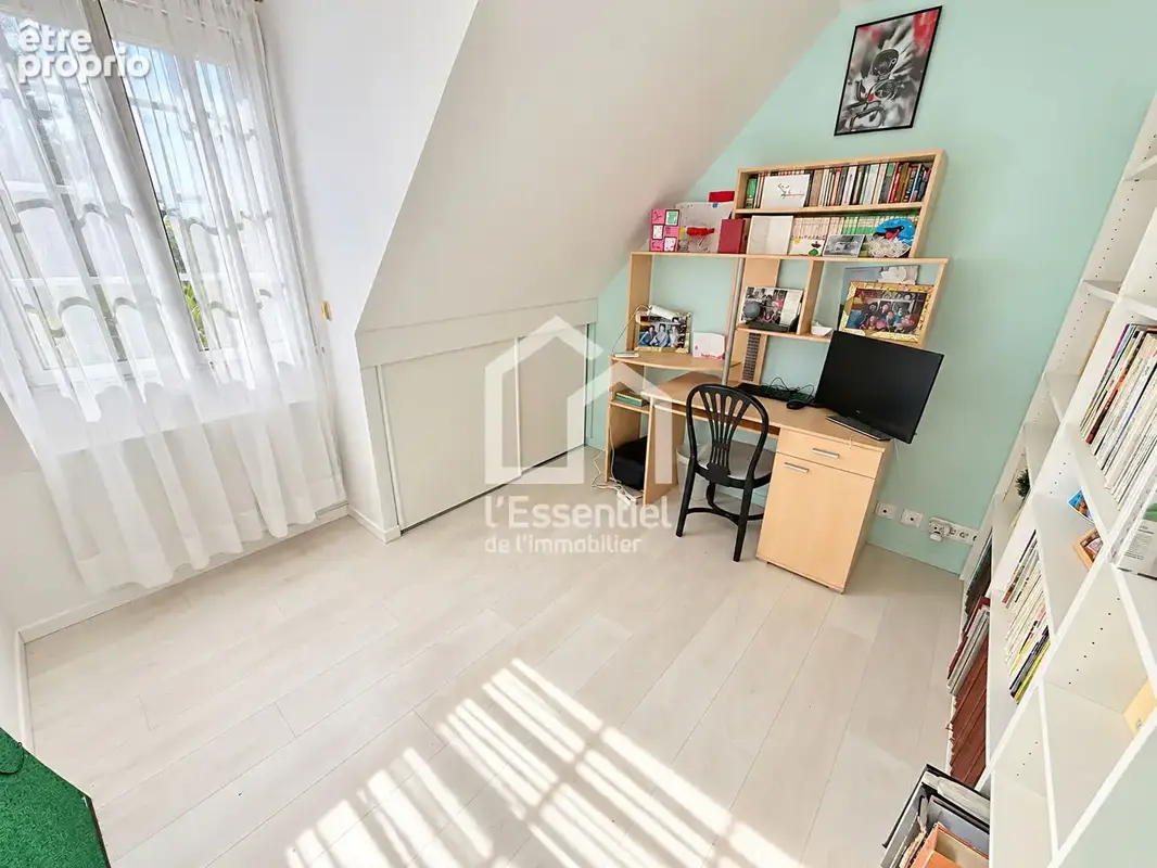 Maison -île Vaux sur Seine - 124 m² au sol - 4 chambres - 612 m² terrain - ponton privatif - photo 17
