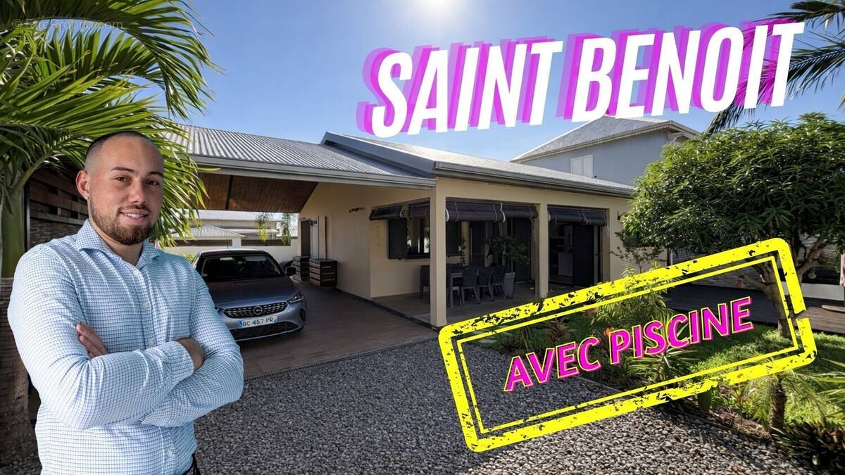 Maison à SAINT-BENOIT