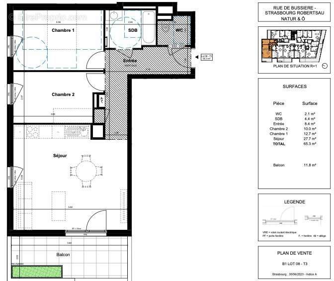Appartement à STRASBOURG