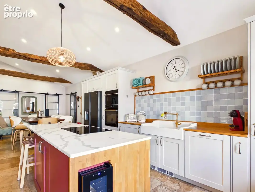 Maison en pierre de cinq chambres avec piscine et superbe grange de 153 m², proche de Sainte-Foy-la-Grande - photo 6