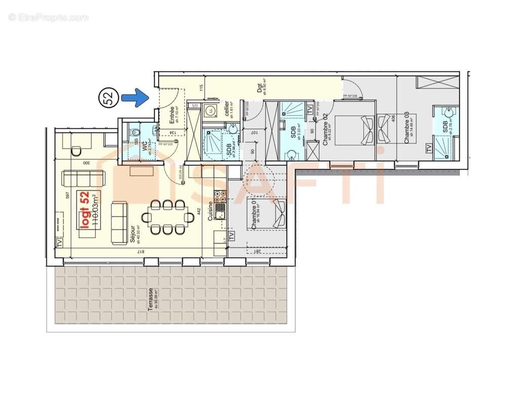 Photo 2 - Appartement à ARRAS