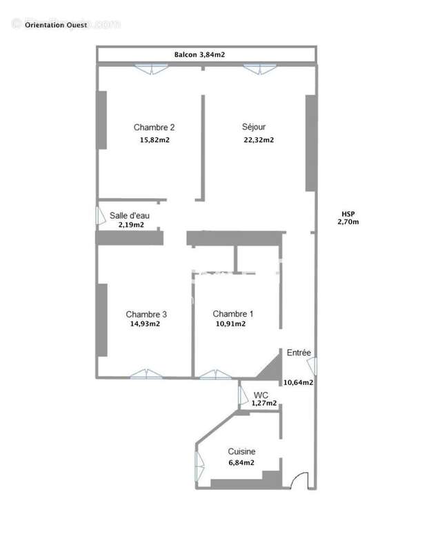 Photo 6 - Appartement à PARIS-19E