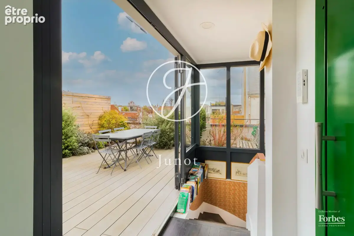 Boulogne-Billancourt – Quartier Prince / Marmottan  Maison Art déco  7 pièces – 266,82 m²– 4 chambres – Terrasses 40 m² - photo 9