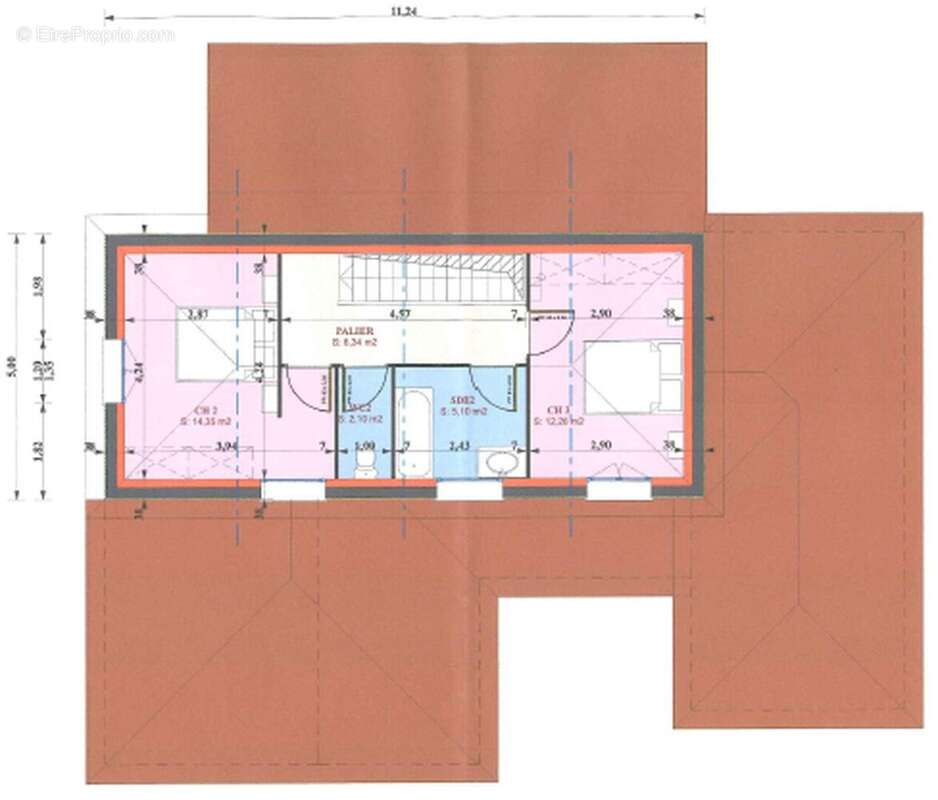 Plan2 - Terrain à ROUFFIGNAC-SAINT-CERNIN-DE-REILHAC