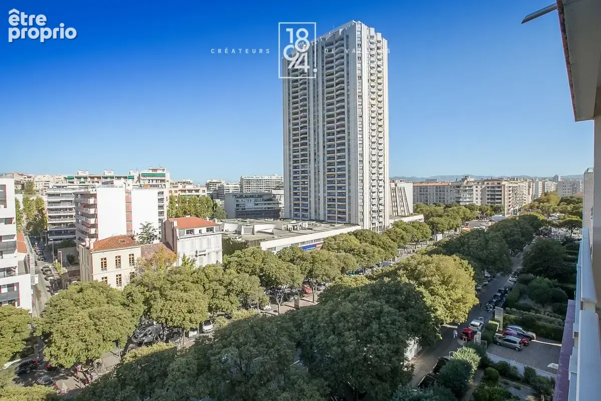 Appartement T2 à vendre Marseille 8e (13008)  Dernier étage  Terrasse  39 m²  Prado - photo 9