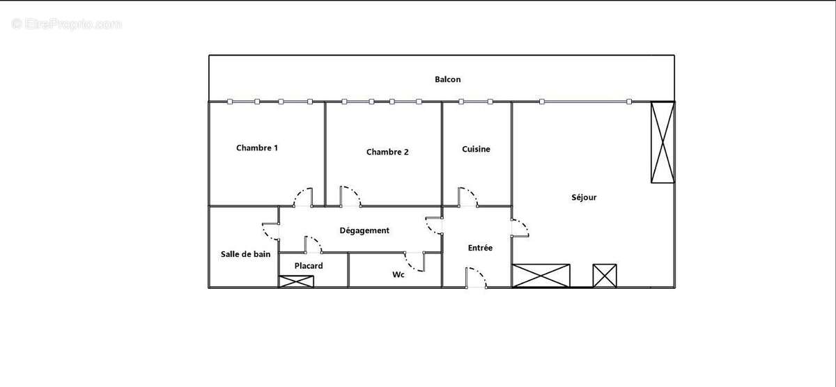 Appartement 71 m² à L'ile-Saint-Denis  - photo 16