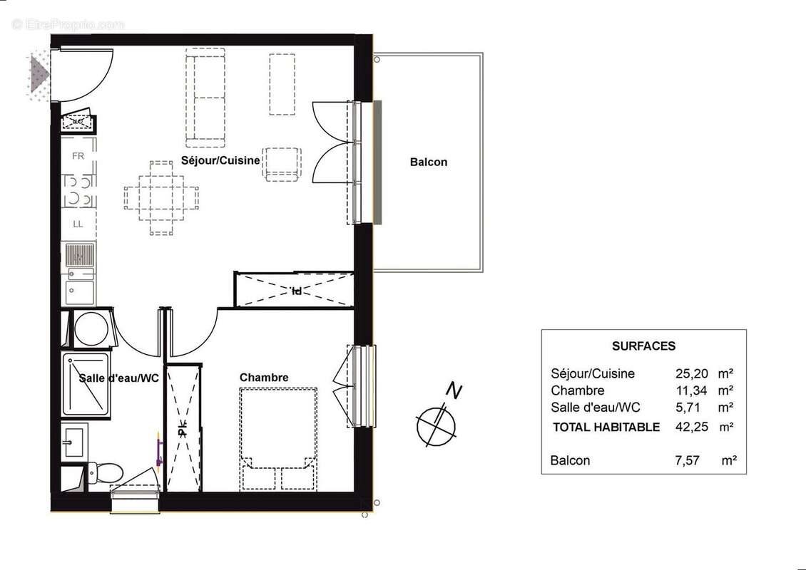 Appartement à BLANQUEFORT
