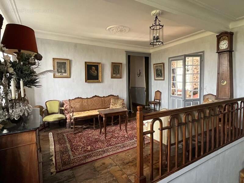 ELEGANT CHATEAU XVIIIs, sans travaux, sur 1 hectare clos de murs, jardin paysagé, chapelle, orangerie, dépendances, pour famille - photo 62