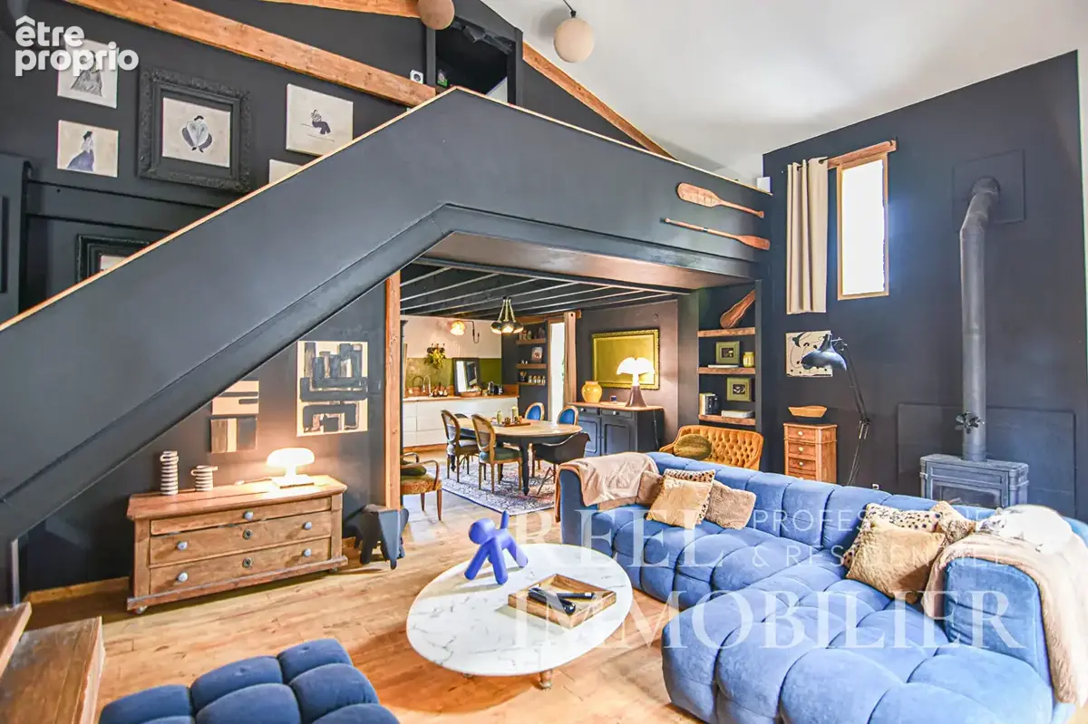 Loft contemporain dans un ancien atelier - Un esprit campagne chic - photo 3