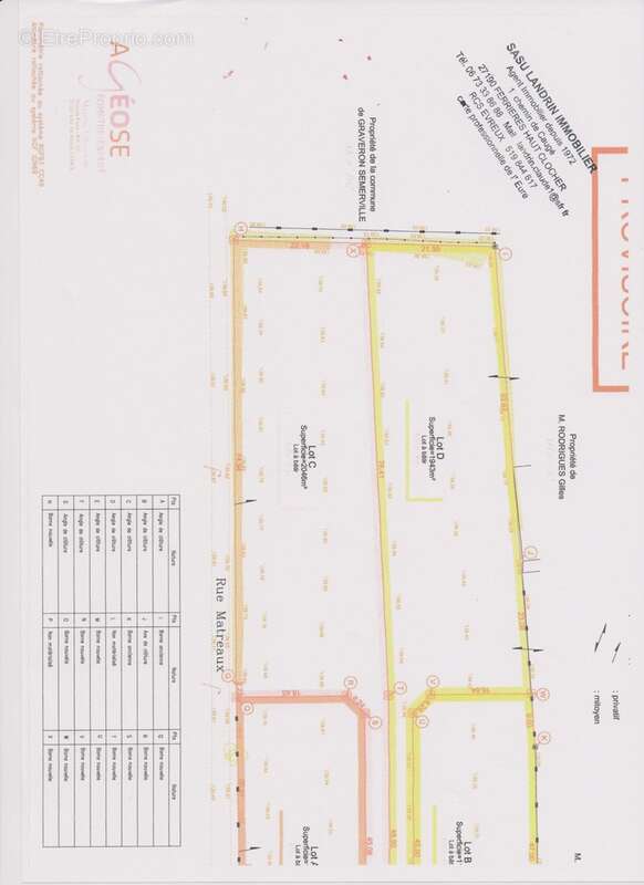 Terrain à GRAVERON-SEMERVILLE