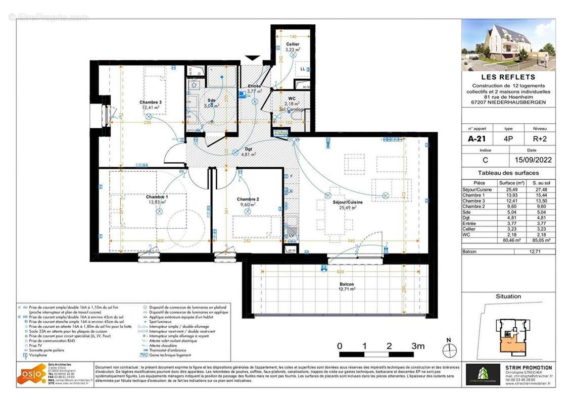 Appartement à NIEDERHAUSBERGEN
