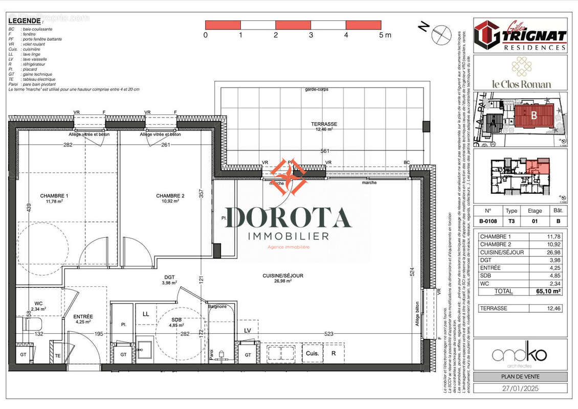 Appartement à LA TRONCHE