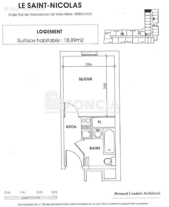 Appartement à LYON-3E