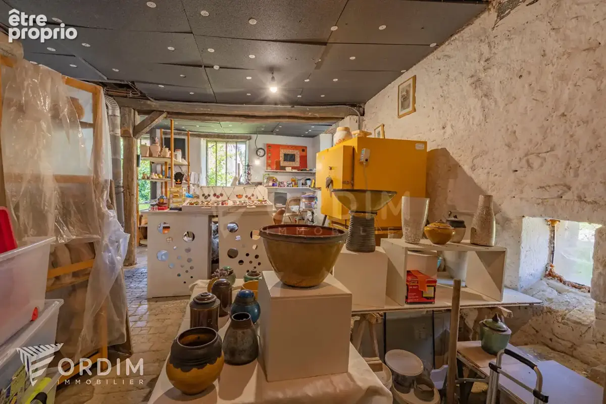Maison ancienne pleine de charme avec atelier, dépendance et terrain - Moutiers-en-Puisaye - photo 9