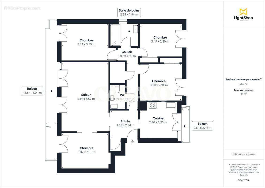 Appartement à AIX-EN-PROVENCE