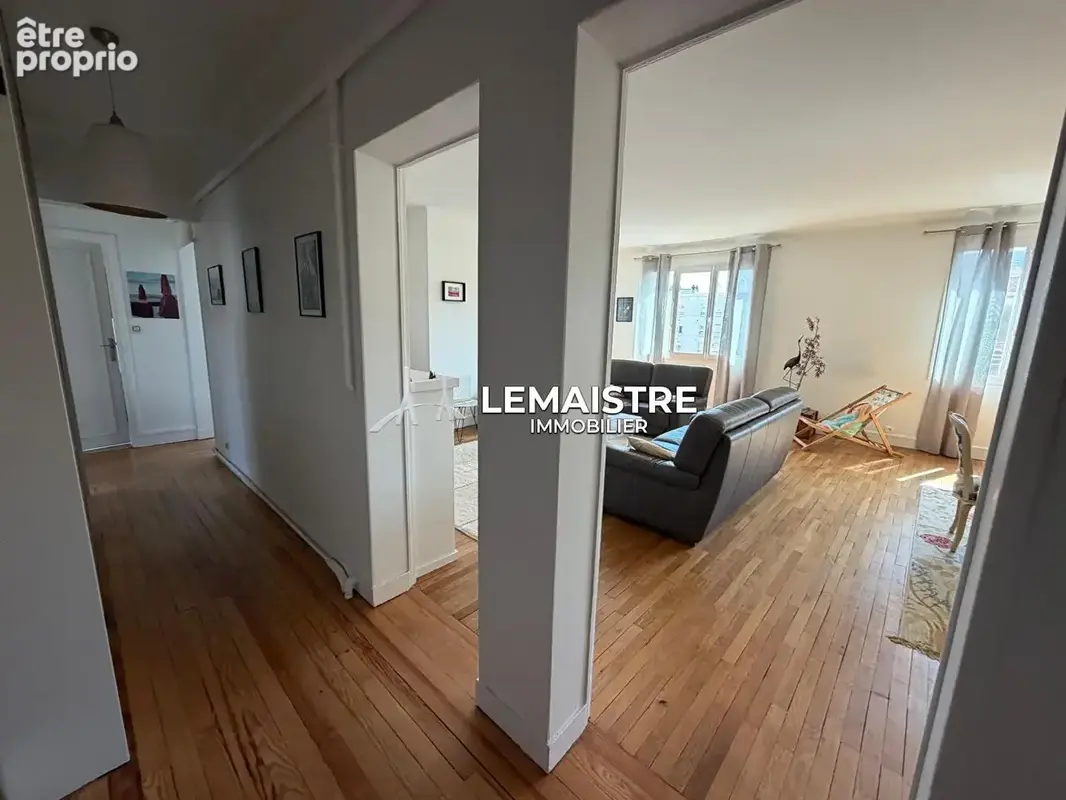 Appartement à vendre  Le Havre Square Saint-Roch  Dernier étage  3 chambres  Loggia Stationnement - photo 12