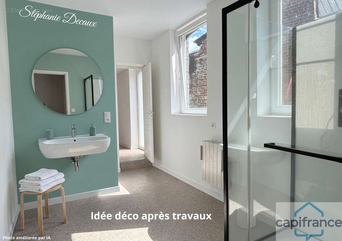 A VENDRE : Immeuble de caractère en plein cœur de Wignehies (59) – Place à votre imagination! - photo 7