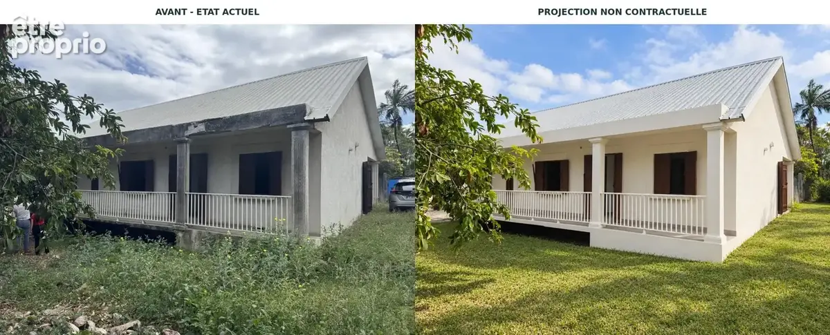 Grand Bois – Maison de plain-pied à rénover sur un terrain de 766 m² - photo 3