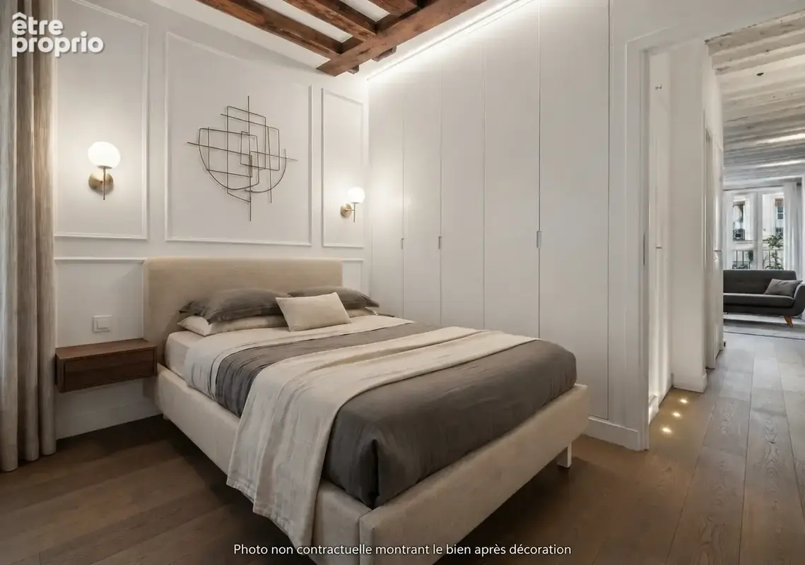 Superbe pied à terre avec terrasse à Paris 2ème ! - photo 4