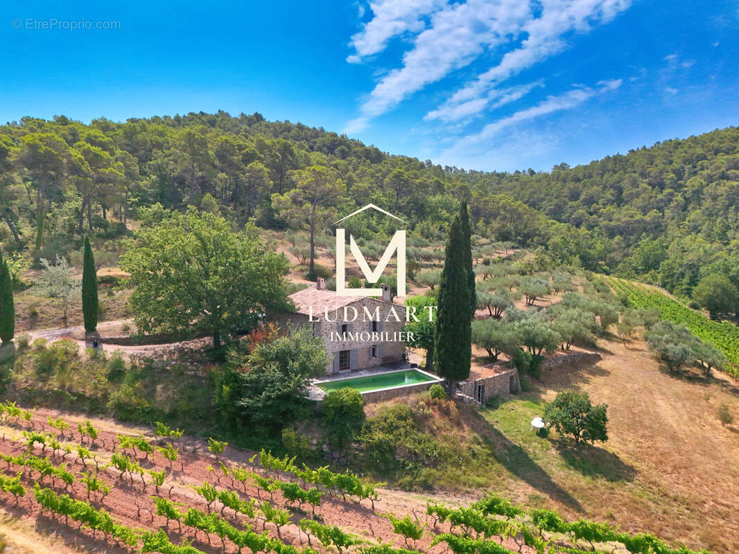 Lorgues   Domaine provençal de 11 hectares avec deux maisons indépendantes, deux piscines, vignoble AOP et oliveraie - photo 2