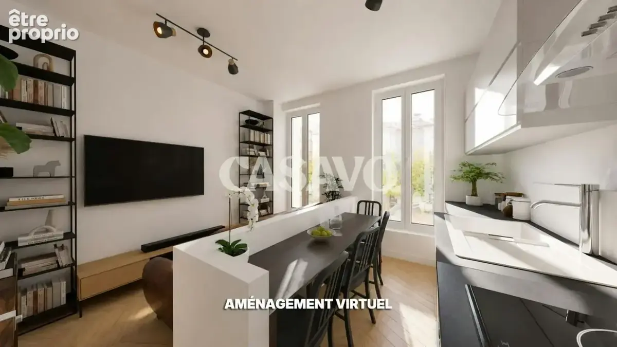 Vente Appartement 3 pièces de 47m² - 93200 Saint-Denis - photo 2