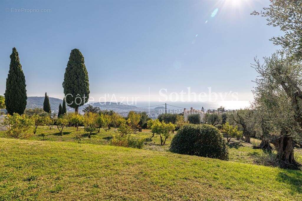 Villa appartement à Nice Gairaut, vue mer panoramique et domaine privé de prestige - photo 6