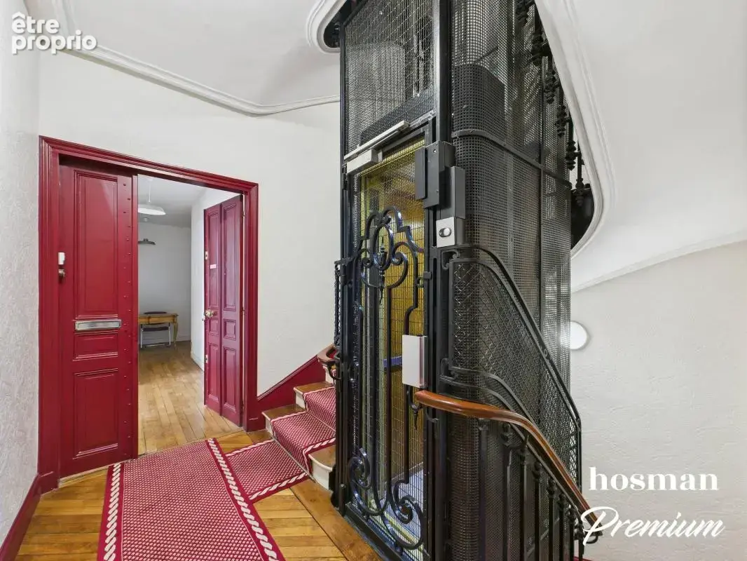Beau 4 pièces Haussmannien de 99 m2 - Profession libérale - Traversant, charme de l'ancien, lumineux - Rue Ordener, Paris 18ème - photo 11