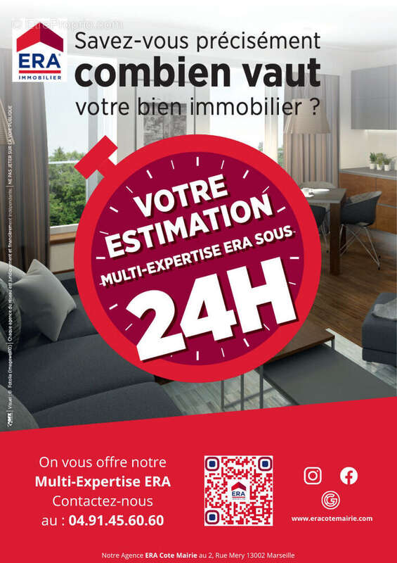 Appartement à MARSEILLE-2E