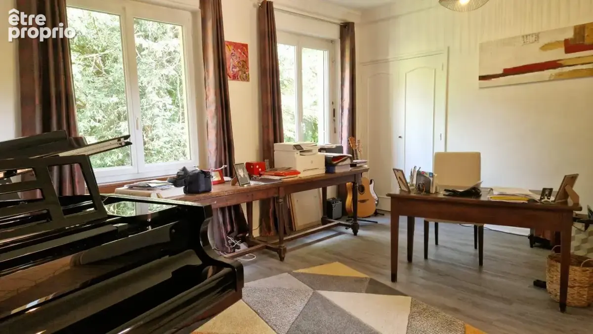 Maison d'architecte à vendre à Pont-Audemer - 8 pièces, parc arboré et rivière - photo 18