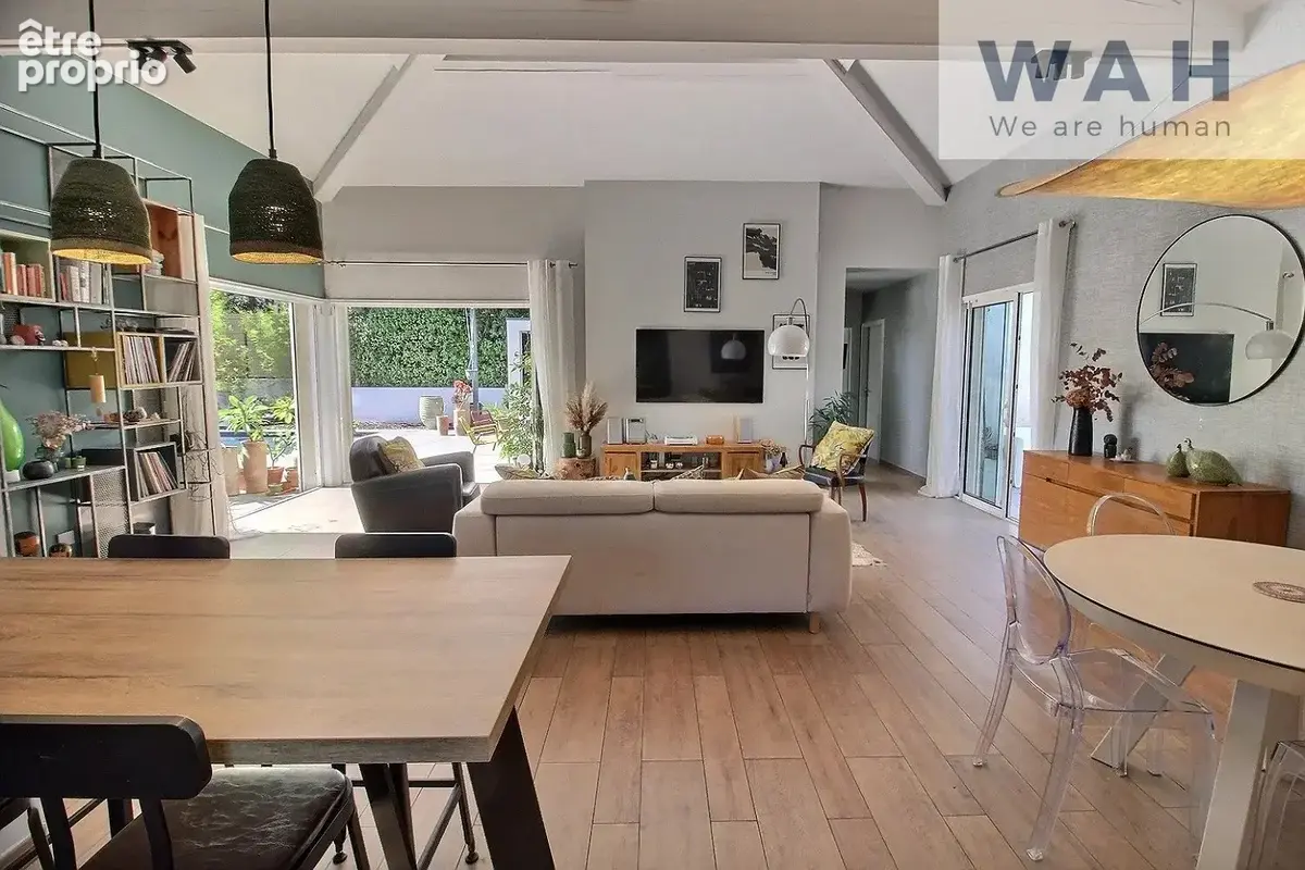 Vente villa de plain pied de type 6 avec garage, piscine, po - photo 2