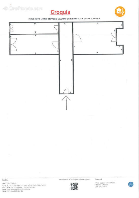 Appartement à BOIS-COLOMBES