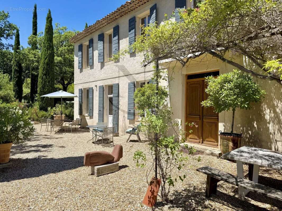 Aix-en-provence / bastide proche châteaux la coste - photo 4