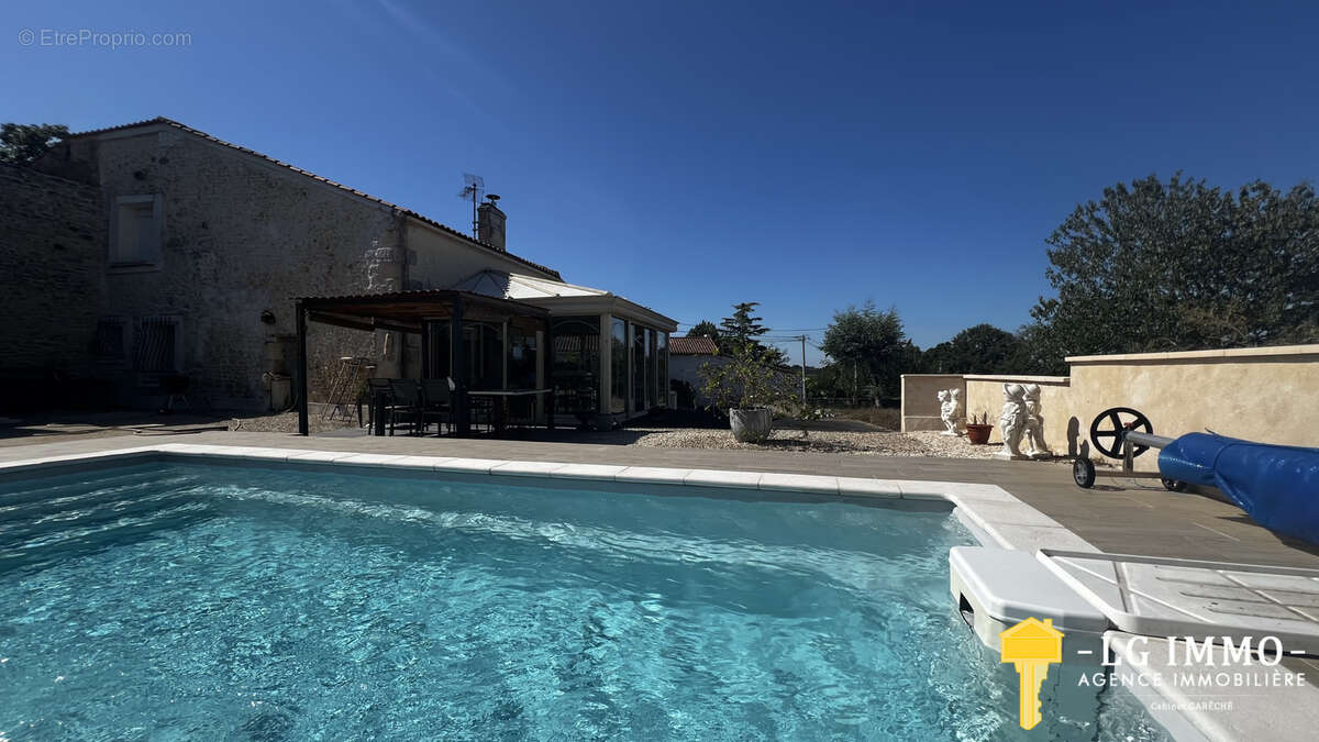 Maison au calme, 3 chambres, piscine, jardin proche Mirambeau - photo 20